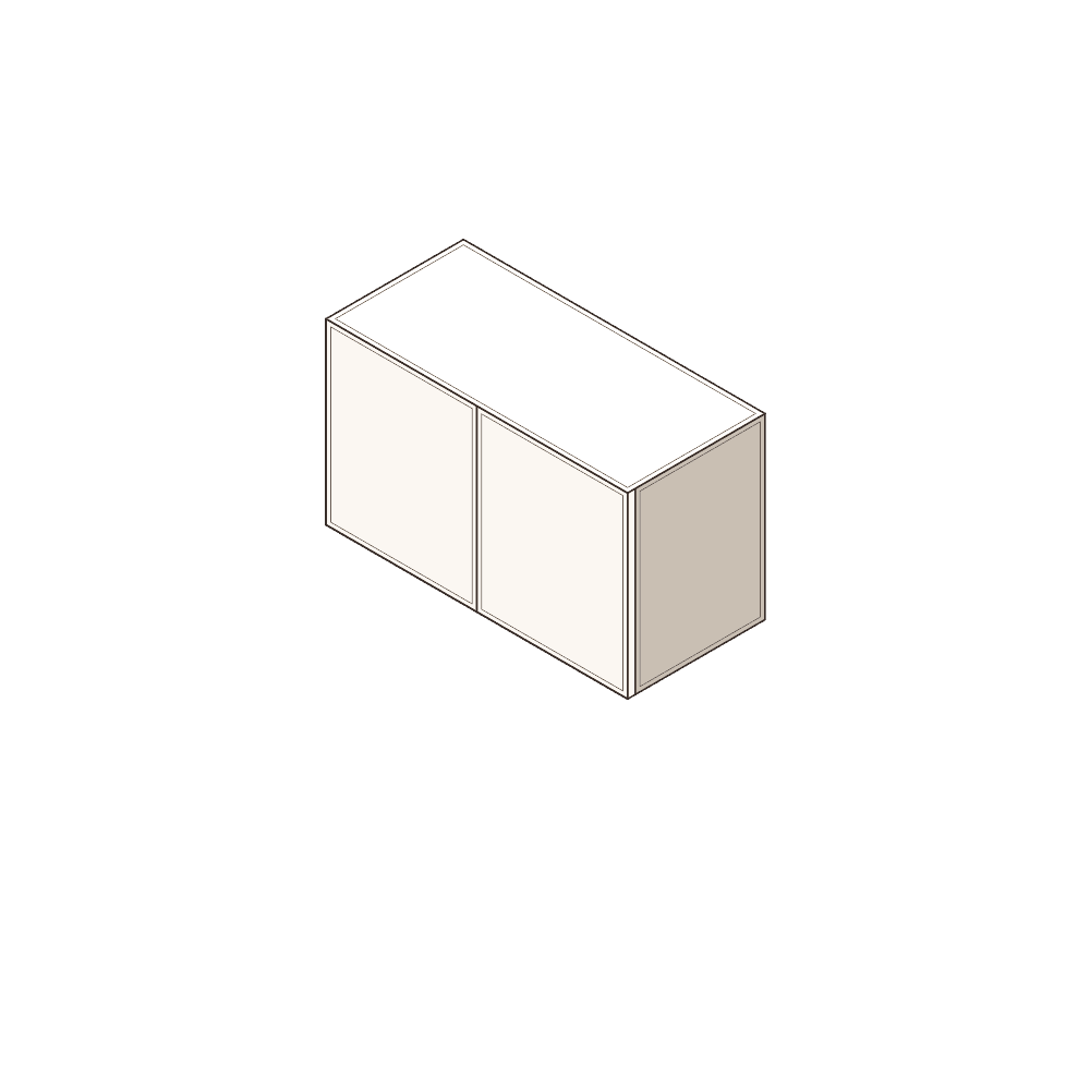 Wall Cabinet - Double Door